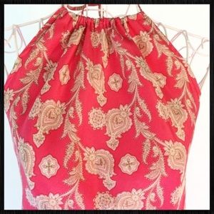 Gap Silk Halter Dress